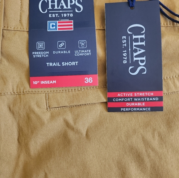 NWT Chaps Men's Trail Shorts - Picture 3 of 6
